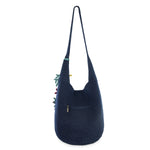 The Sak 120 Hobo - Hand Crochet - Denim Ocean