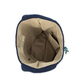 The Sak 120 Hobo - Hand Crochet - Denim Ocean