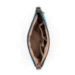 The Sak Lumi Crossbody - Straw - Ocean Stripe
