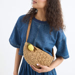 The Sak Tess Sling - Straw - Natural Primrose
