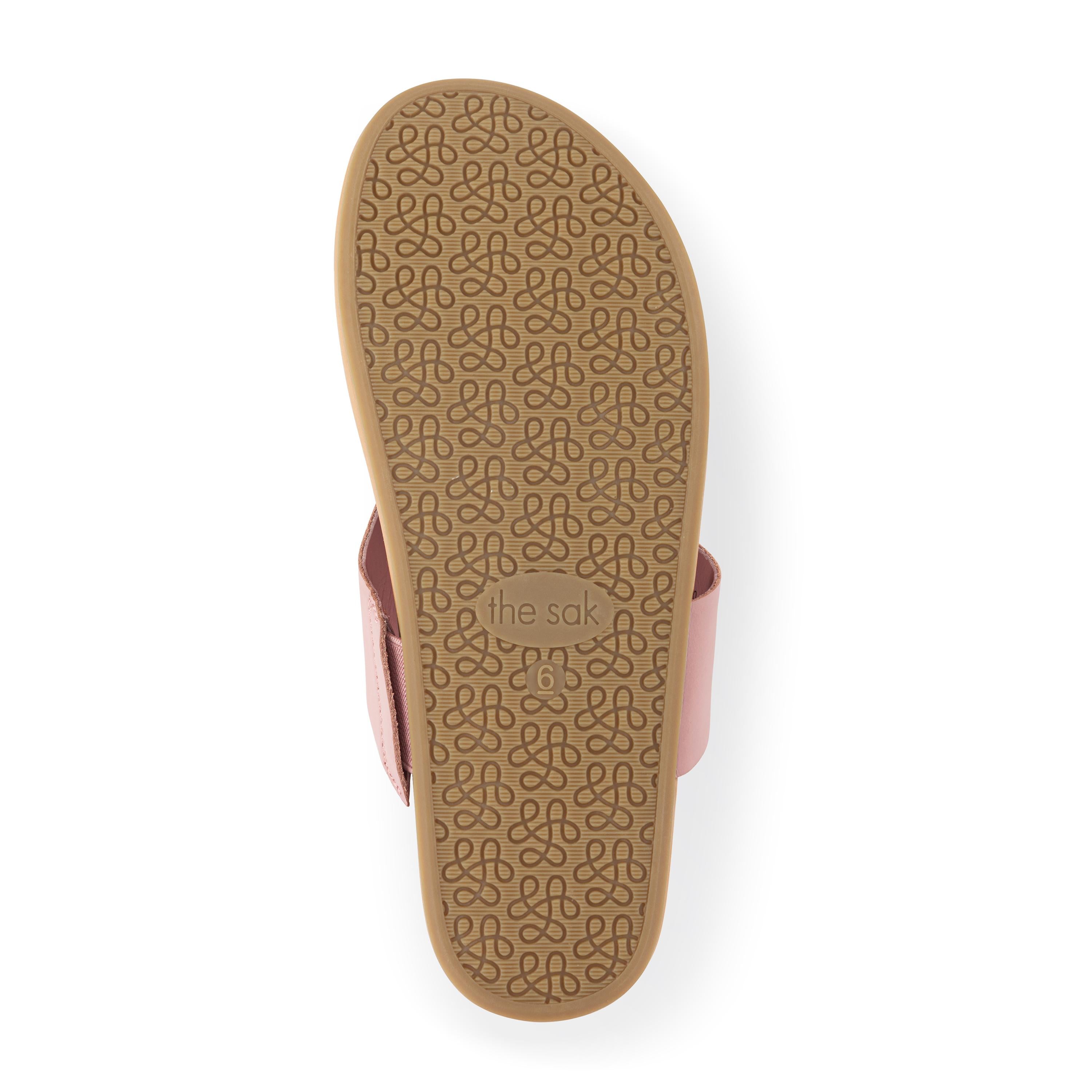 The Sak Everly Sandal - Leather - Rosewood