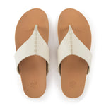 The Sak Everly Sandal - Leather - Stone