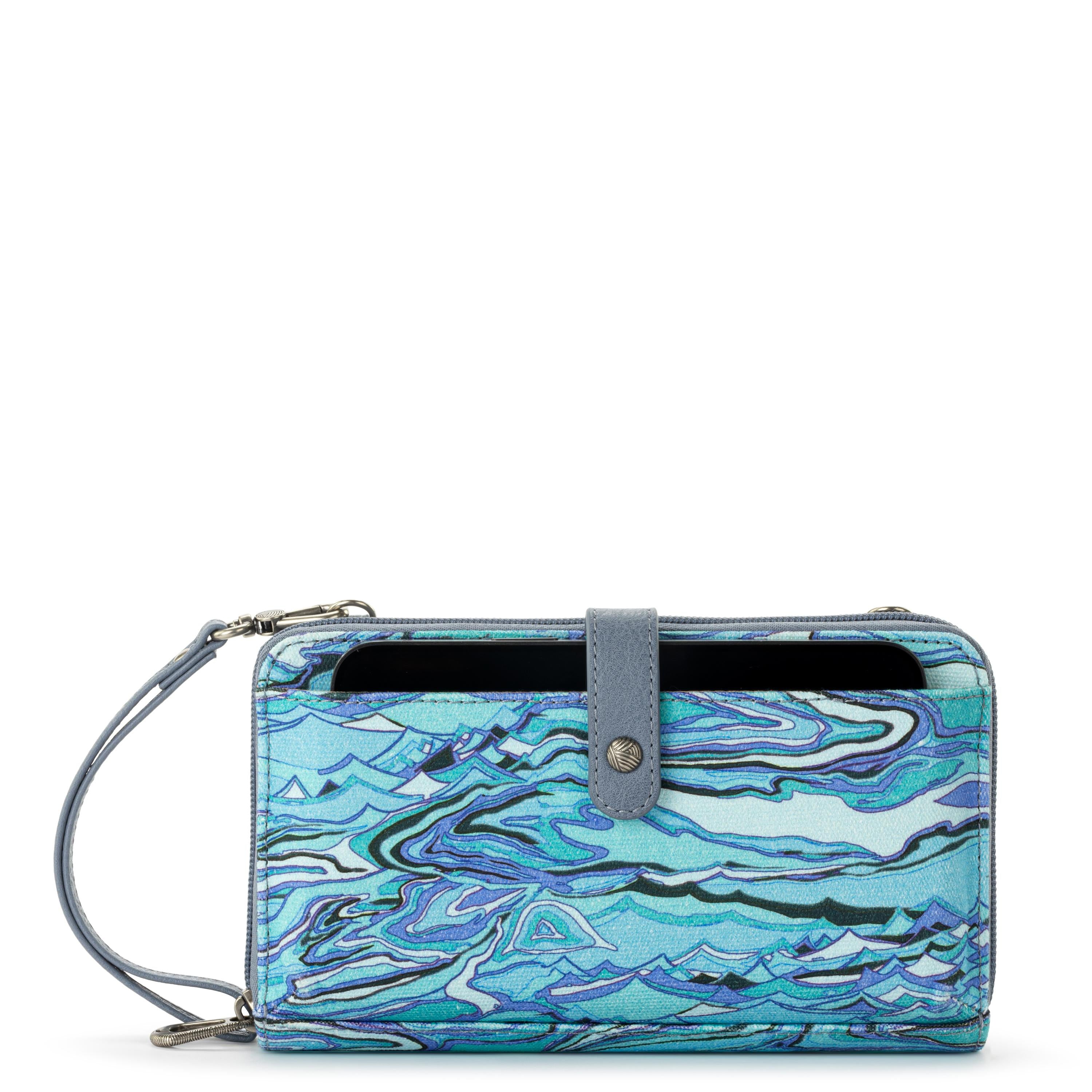 Sakroots Smartphone Wallet - Canvas - Reef Water Nation