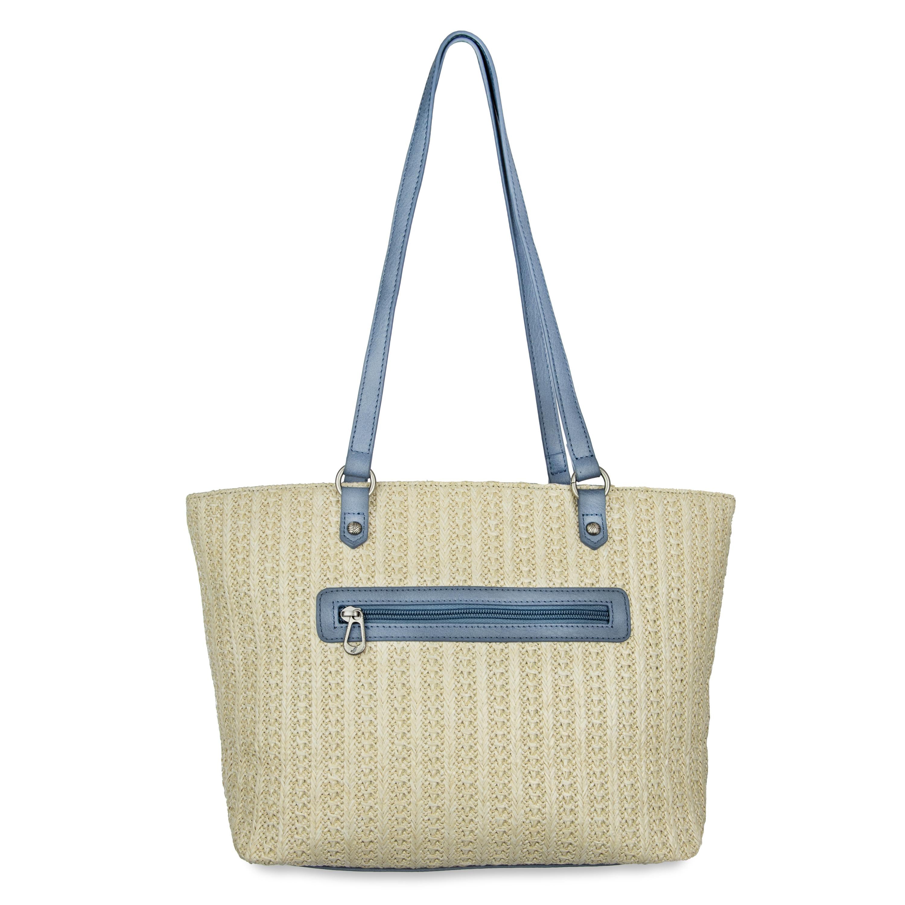 Sakroots Metro Tote - Straw - Reef Water Nation