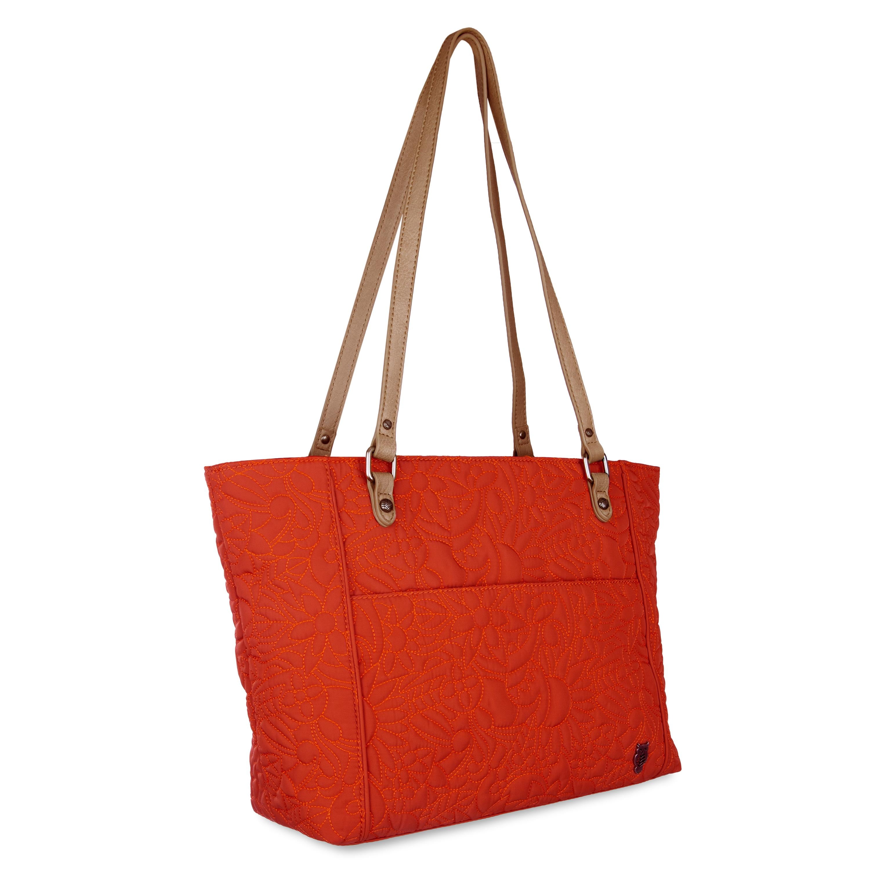Sakroots Metro Tote - EcoTwill - Cayenne Spirit Desert Quilted