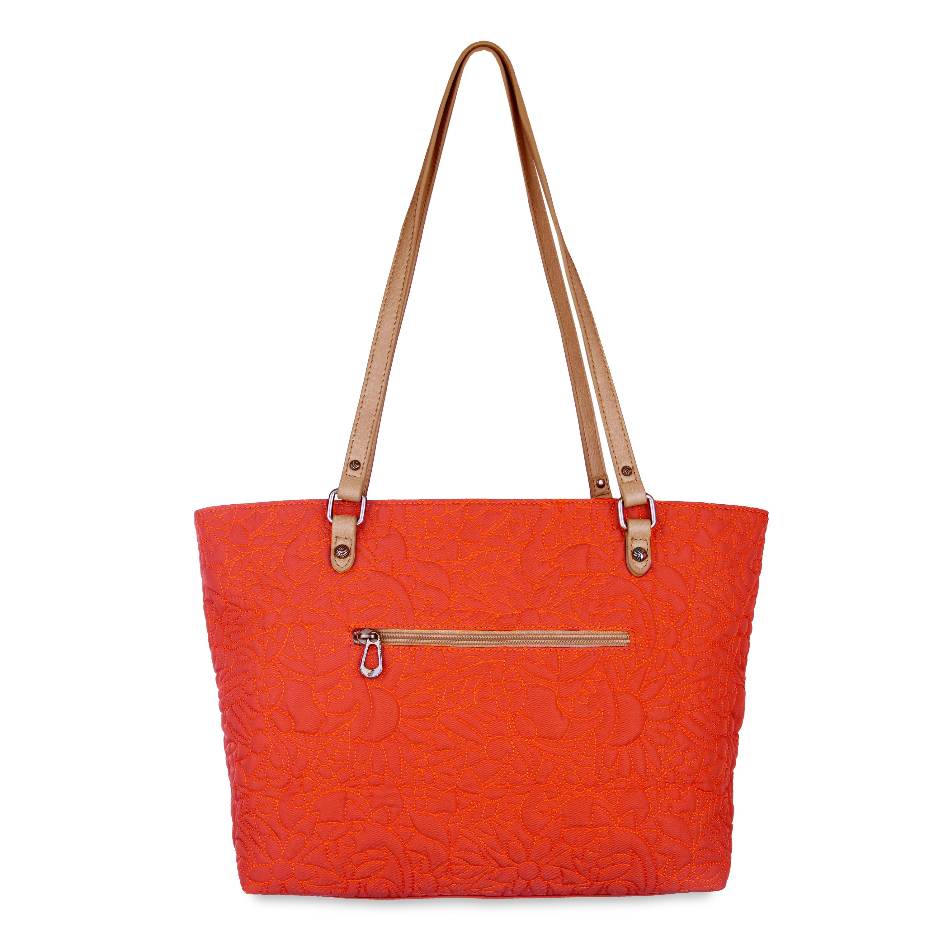 Sakroots Metro Tote - EcoTwill - Cayenne Spirit Desert Quilted