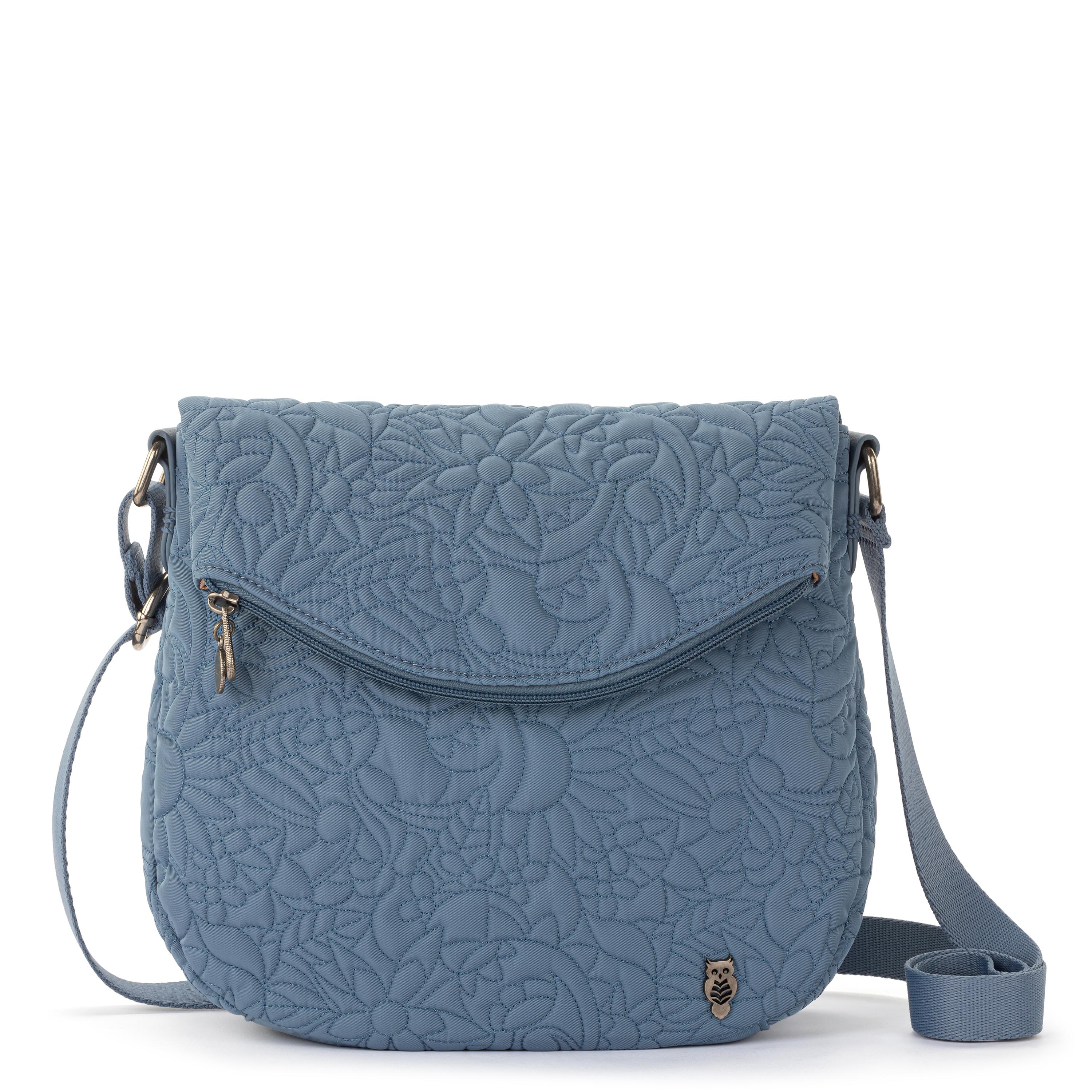 Sakroots Foldover Crossbody - EcoTwill - Maritime Spirit Desert Quilted