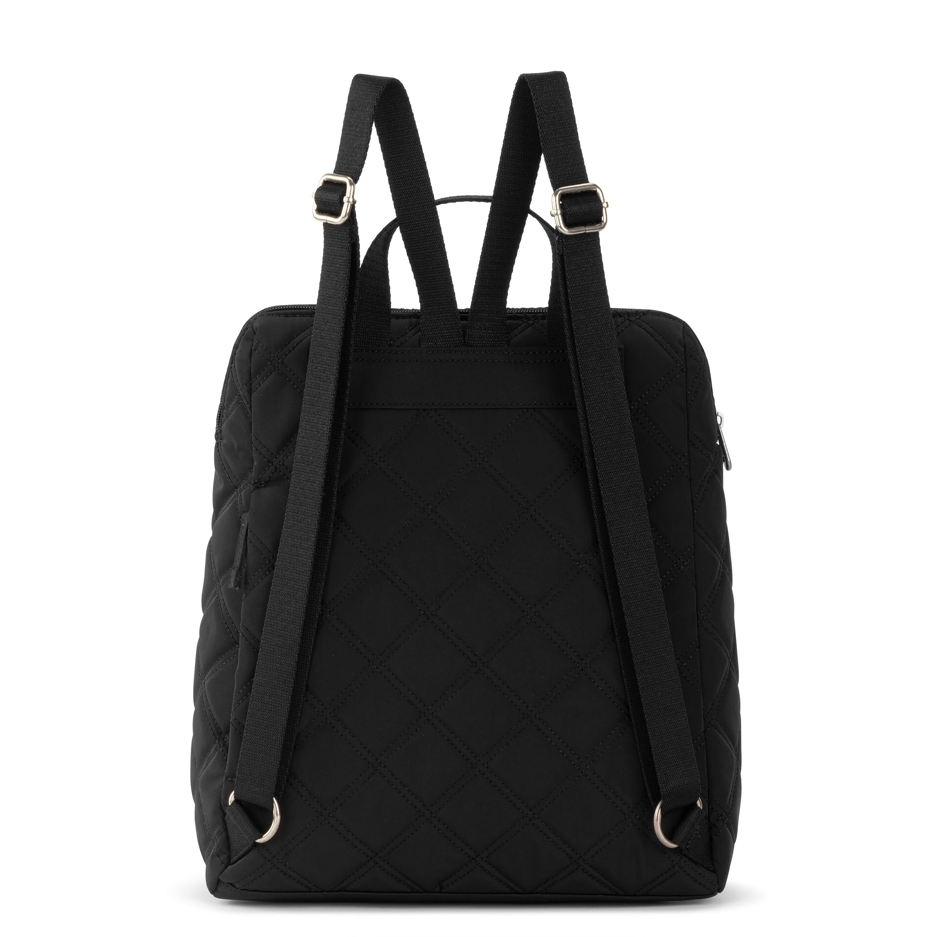 Sakroots Arlo Backpack - EcoTwill - Black Diamond Quilted