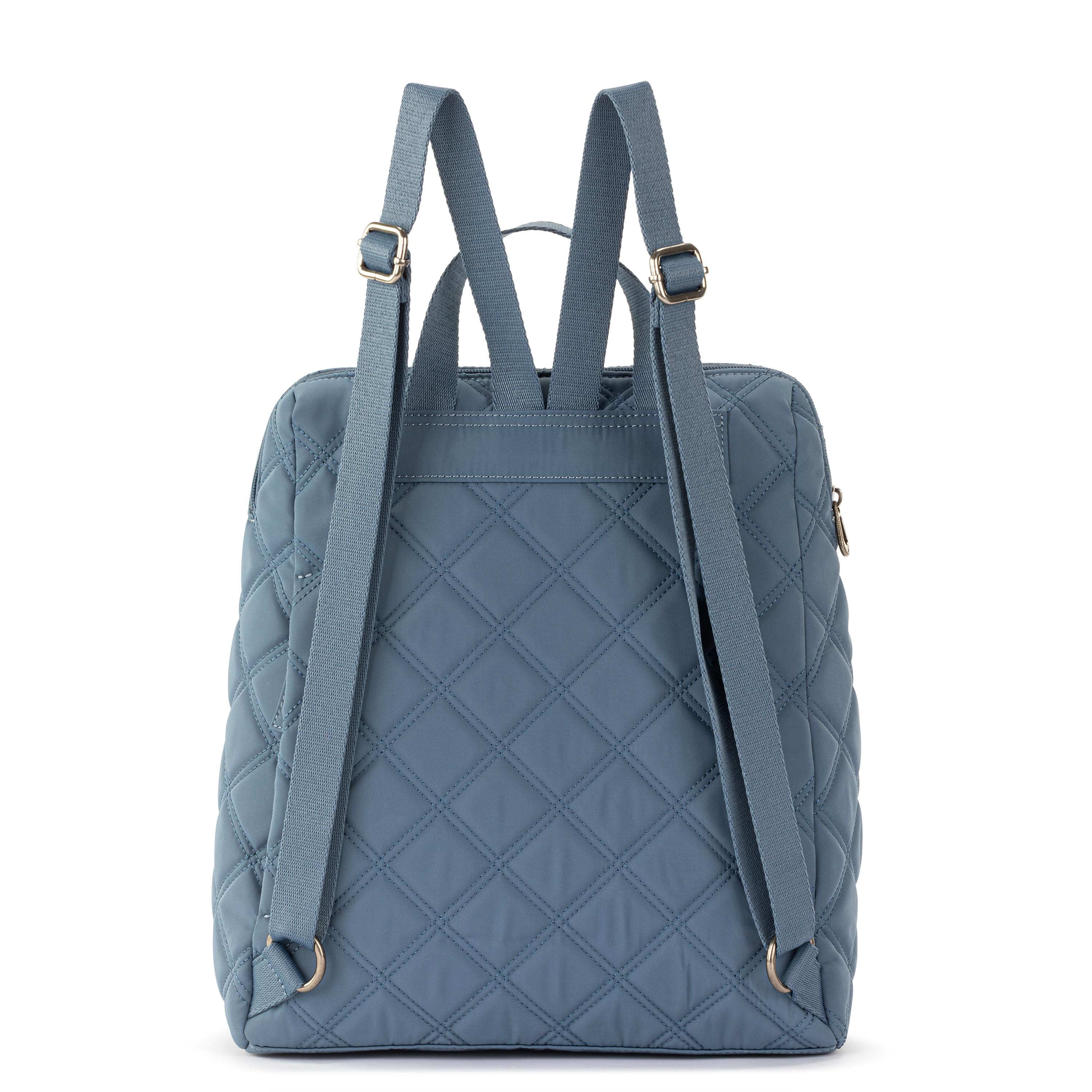 Sakroots Arlo Backpack - EcoTwill - Maritime Diamond Quilted