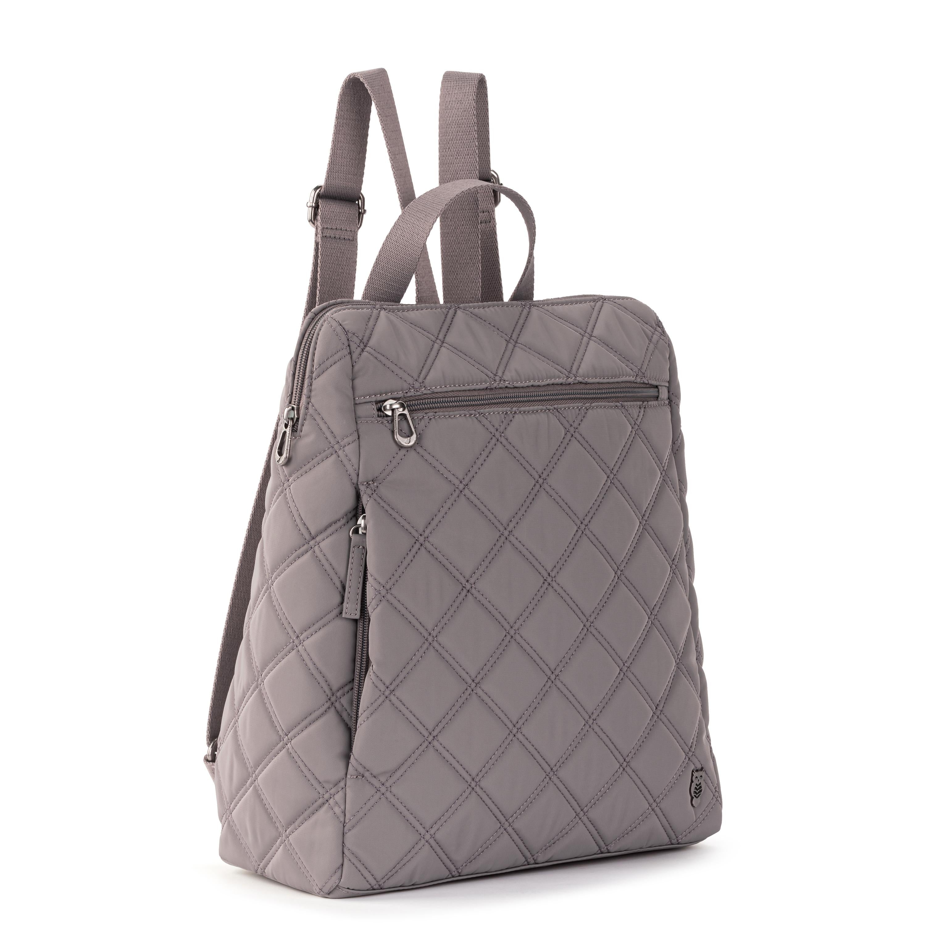 Sakroots Arlo Backpack - EcoTwill - Mushroom Diamond Quilted