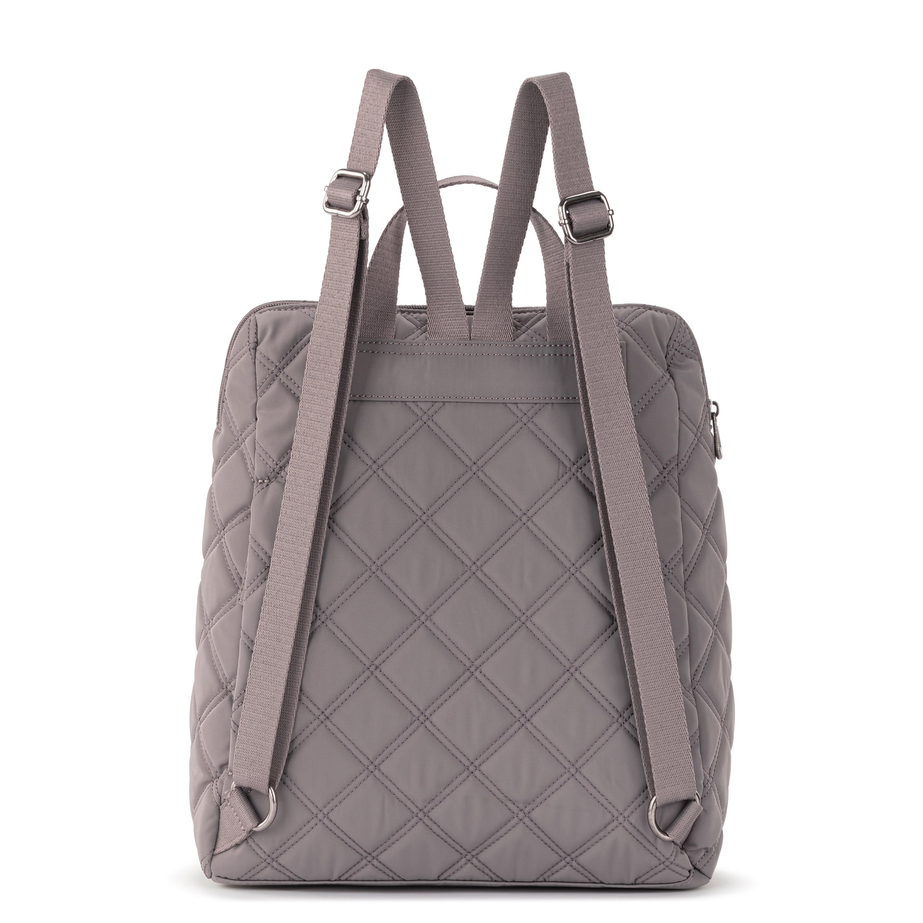 Sakroots Arlo Backpack - EcoTwill - Mushroom Diamond Quilted