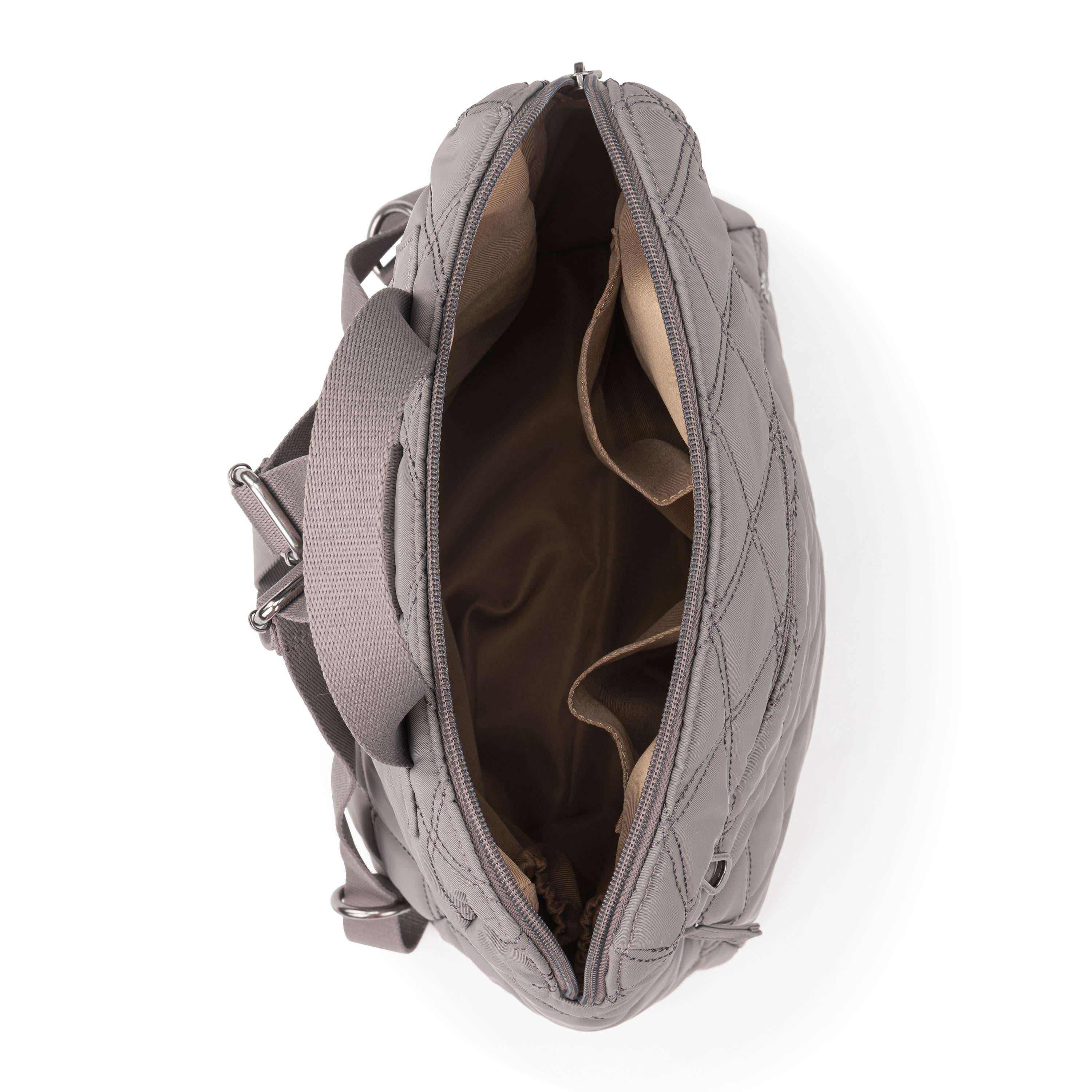 Sakroots Arlo Backpack - EcoTwill - Mushroom Diamond Quilted