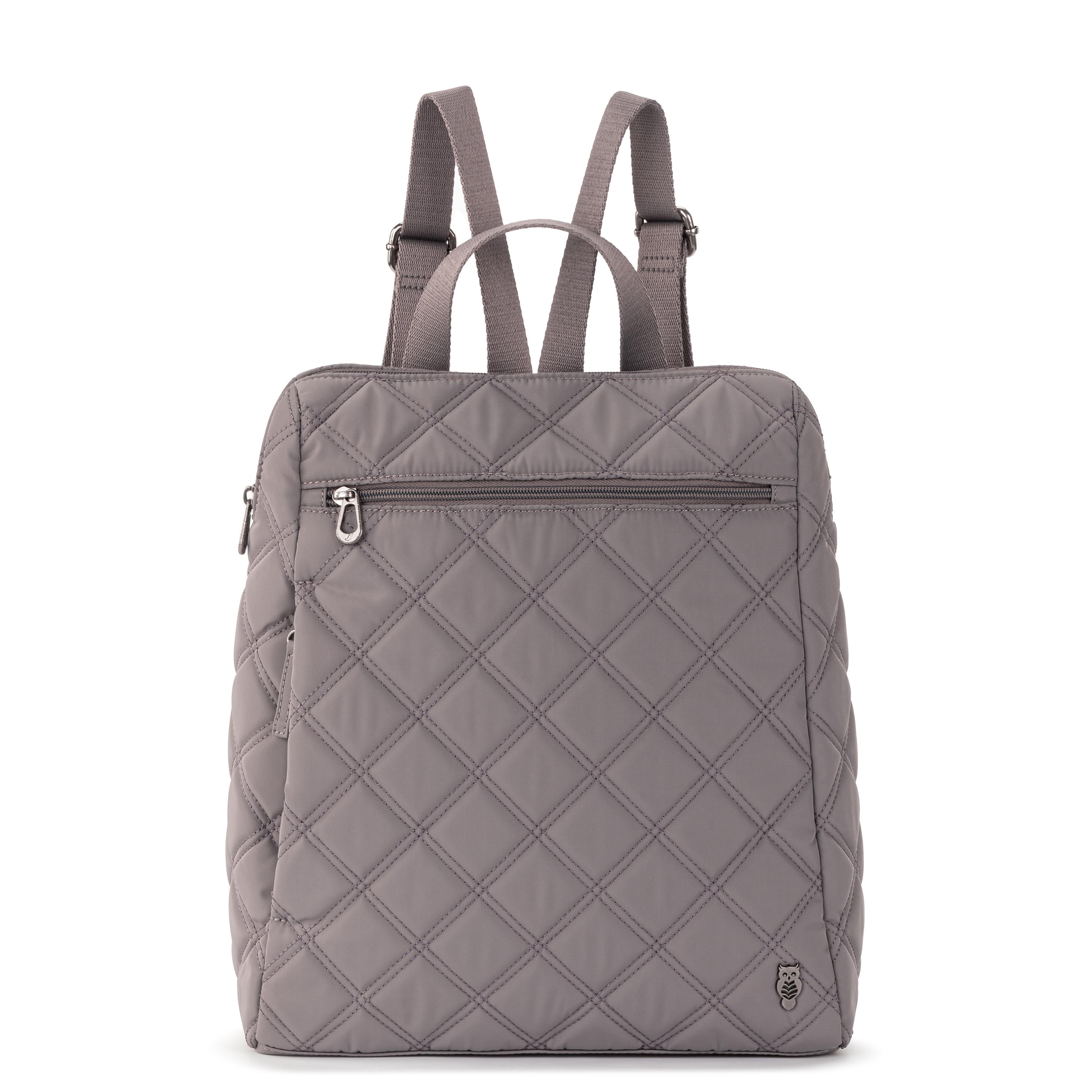 Sakroots Arlo Backpack - EcoTwill - Mushroom Diamond Quilted