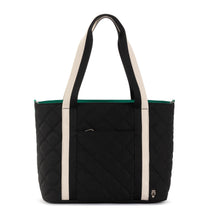 Sakroots Arlo Large Tote - EcoTwill - Black Diamond Quilted