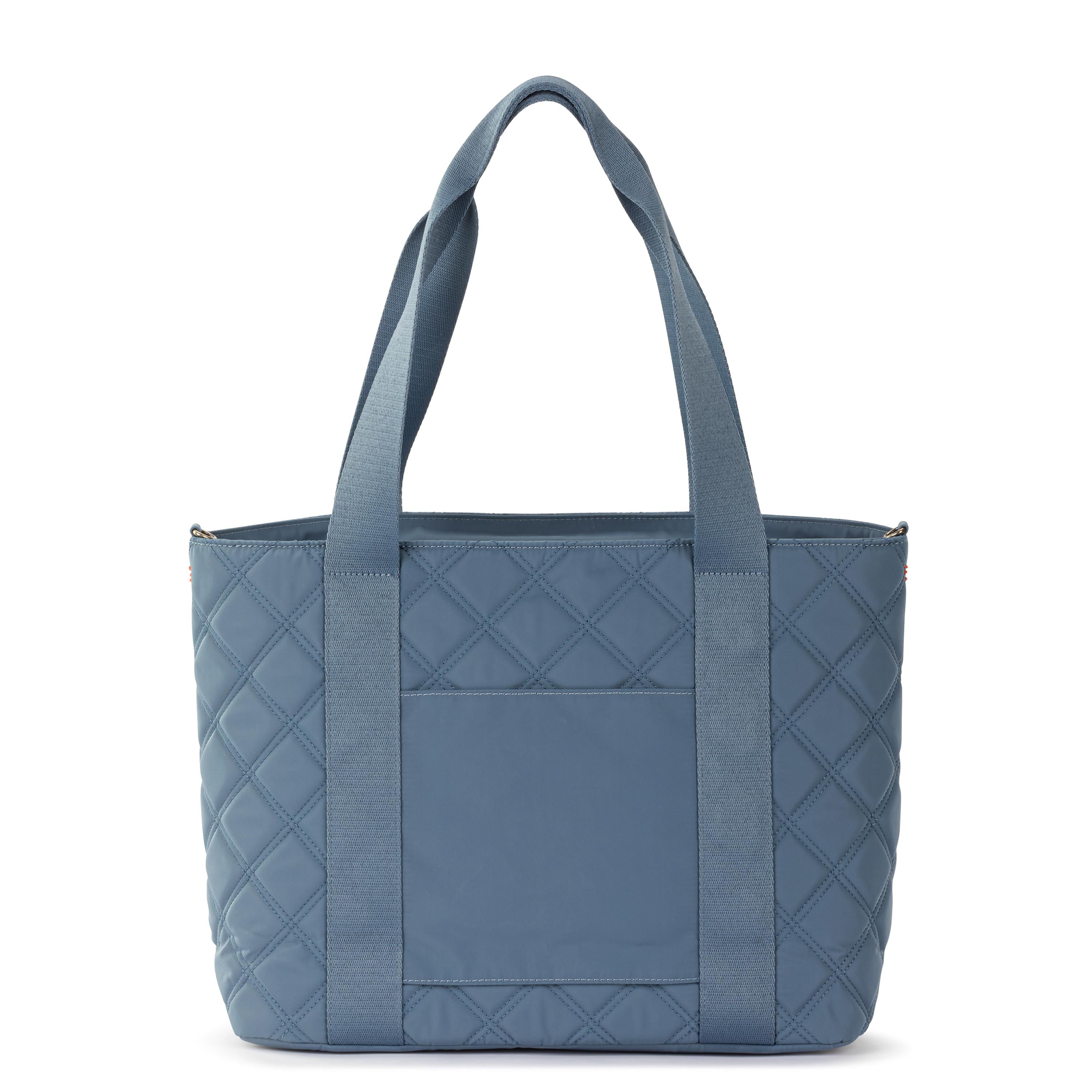 Sakroots Arlo Large Tote - EcoTwill - Maritime Diamond Quilted