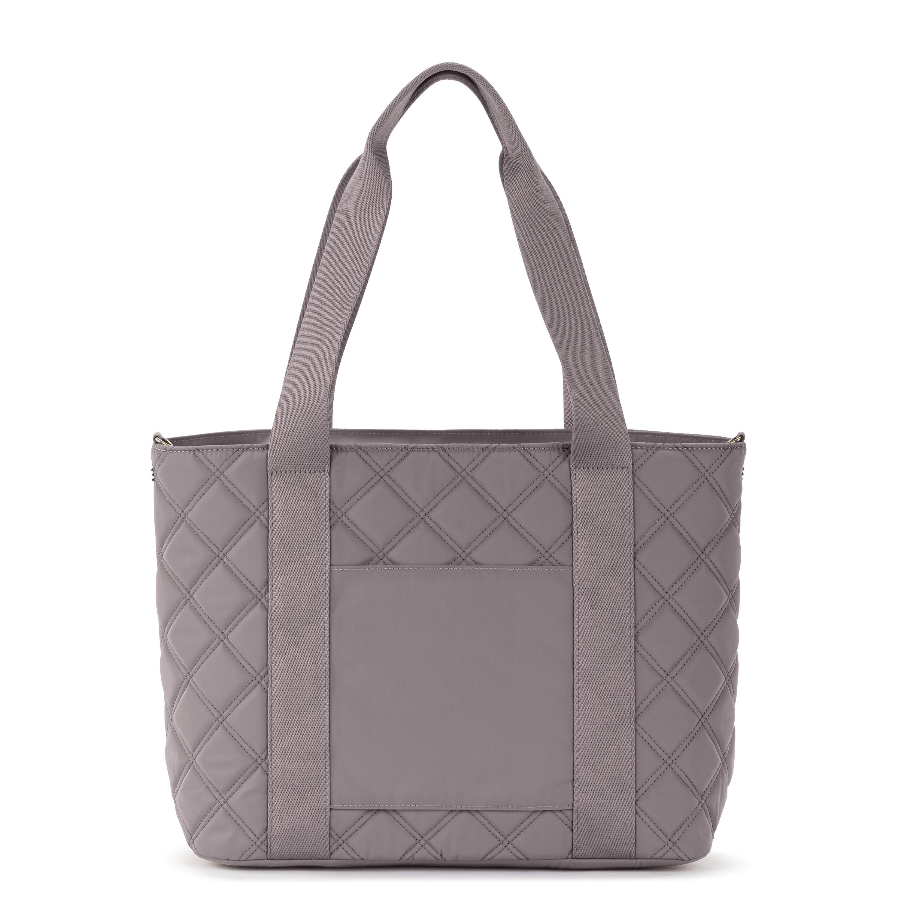 Sakroots Arlo Large Tote - EcoTwill - Mushroom Diamond Quilted