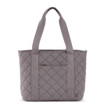 Sakroots Arlo Large Tote - EcoTwill - Mushroom Diamond Quilted