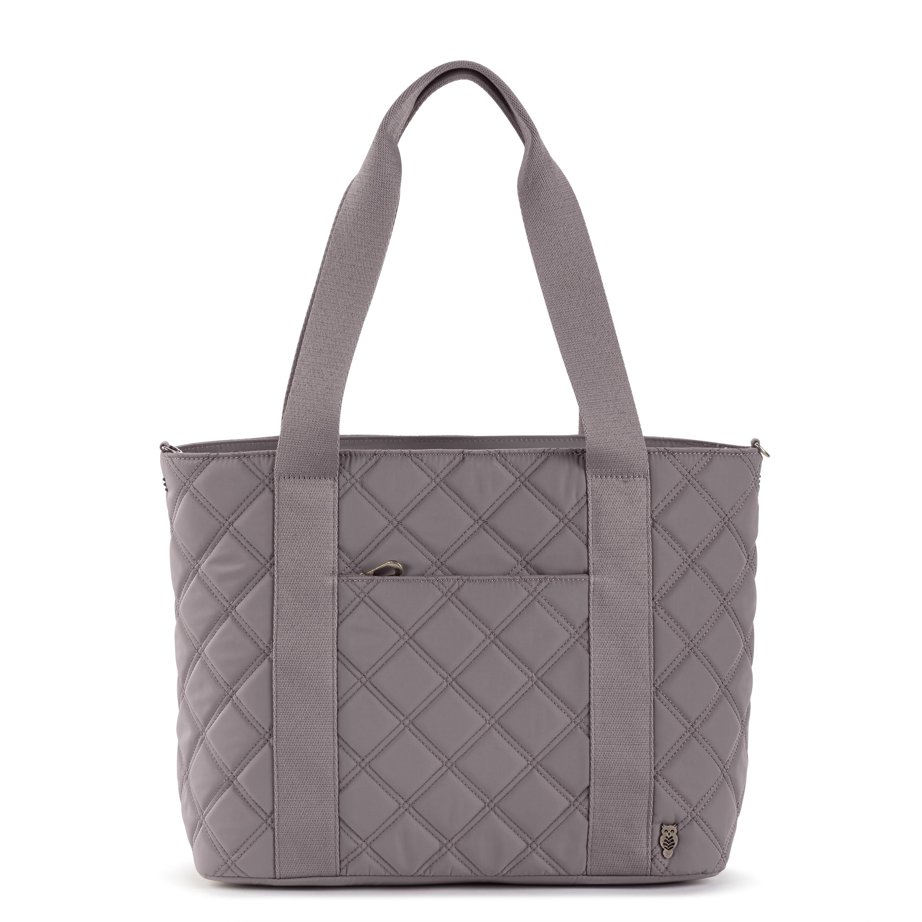 Sakroots Arlo Large Tote - EcoTwill - Mushroom Diamond Quilted