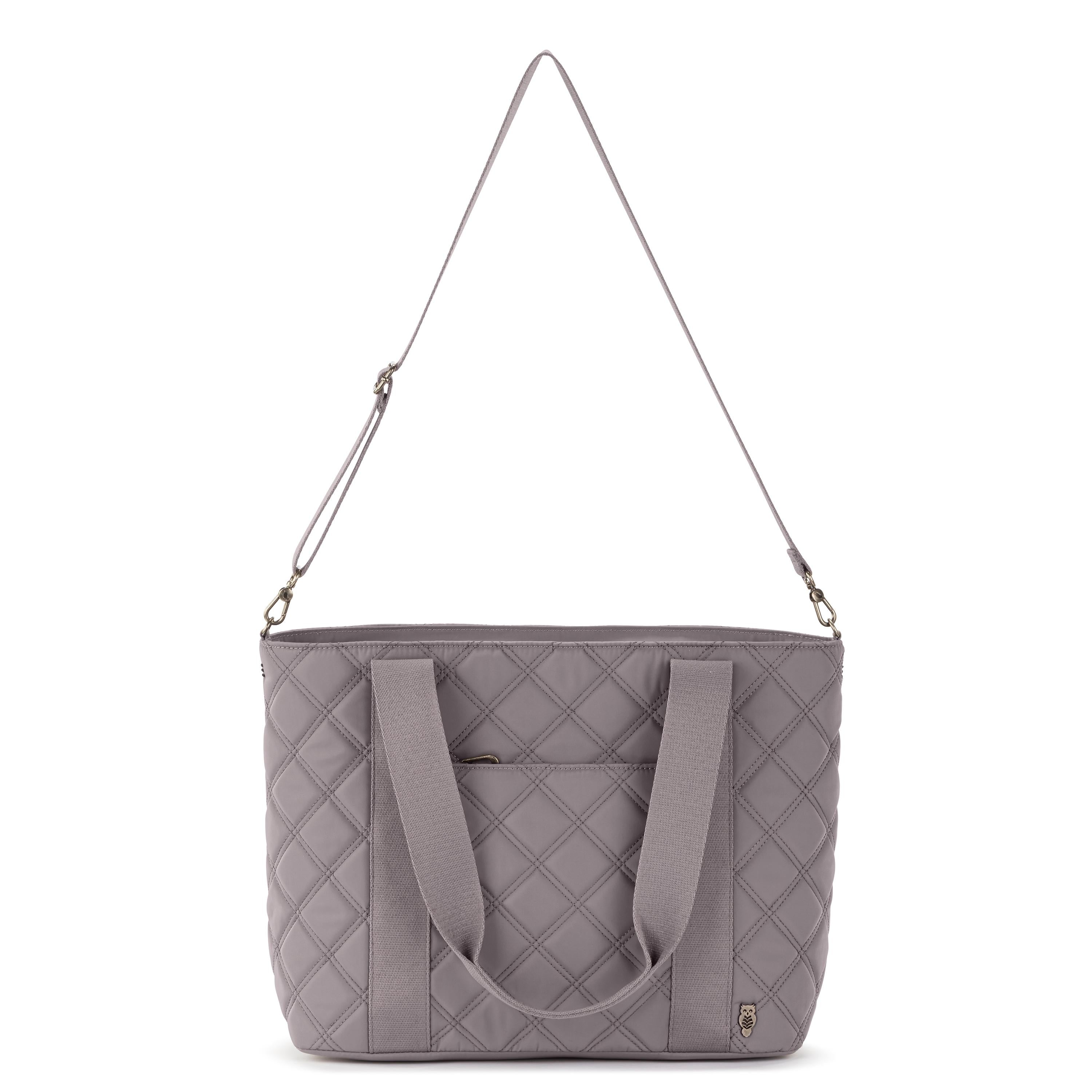 Sakroots Arlo Large Tote - EcoTwill - Mushroom Diamond Quilted