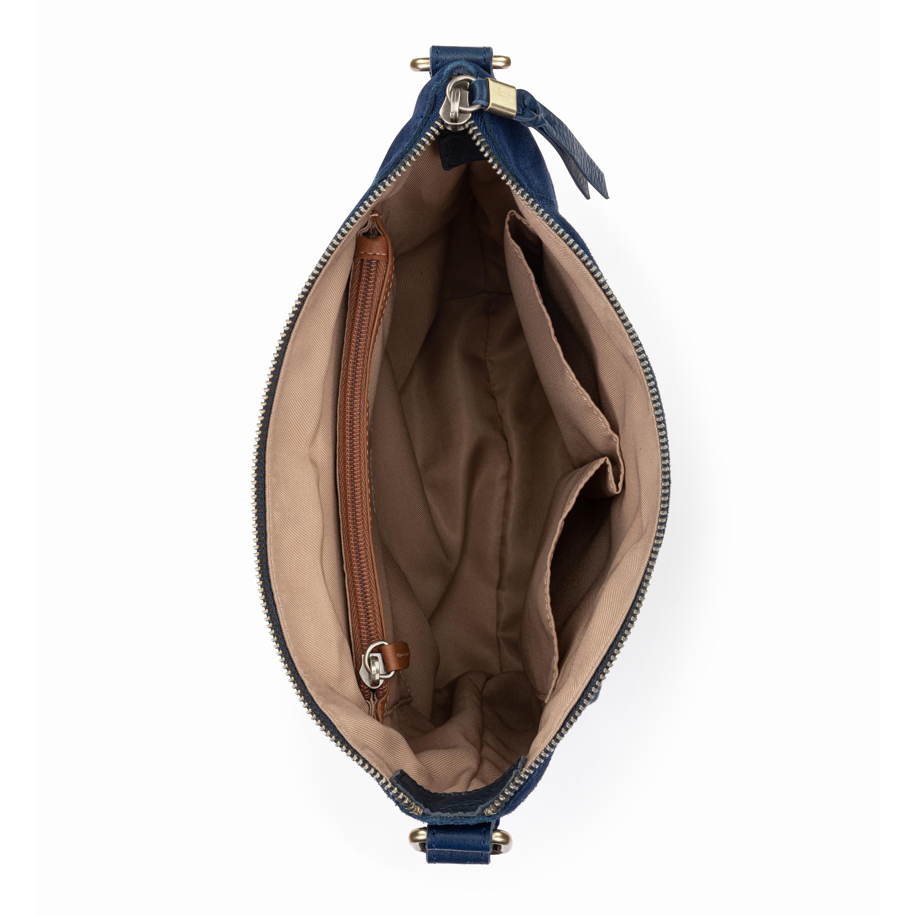 The Sak Ashland Crossbody - Leather - Indigo Suede