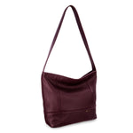 The Sak De Young Hobo - Leather - Black Cherry
