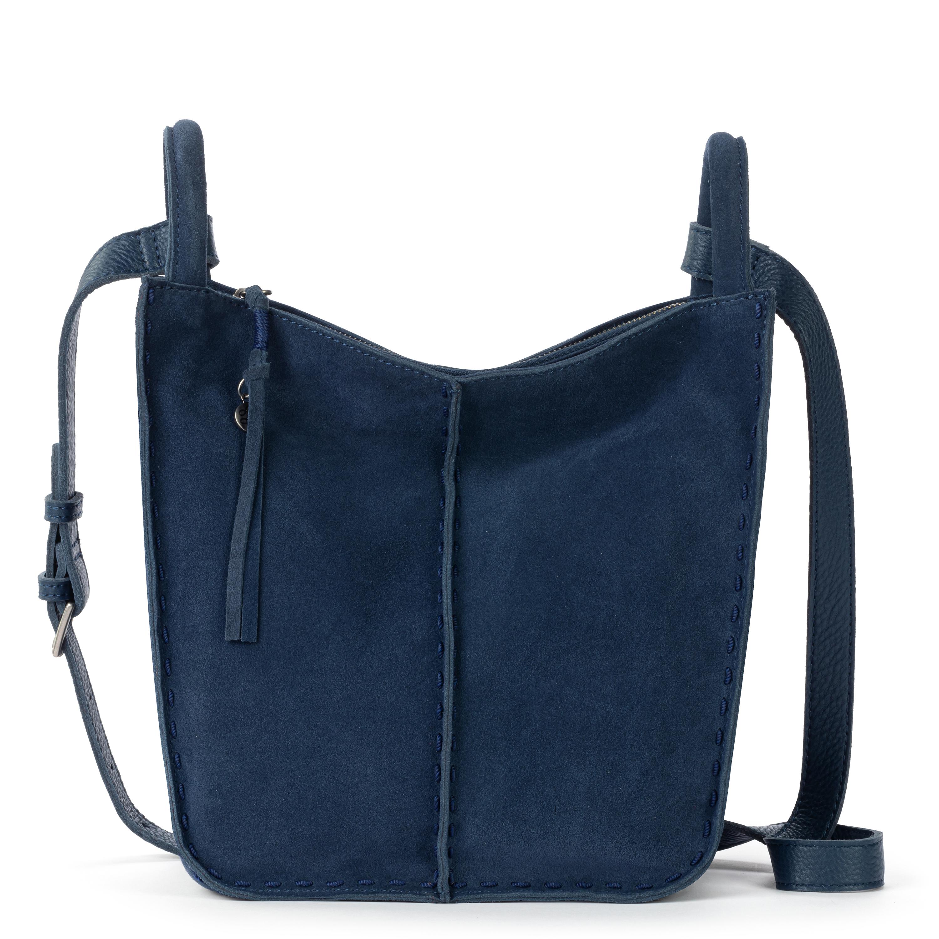The Sak Los Feliz Crossbody - Leather - Indigo Suede