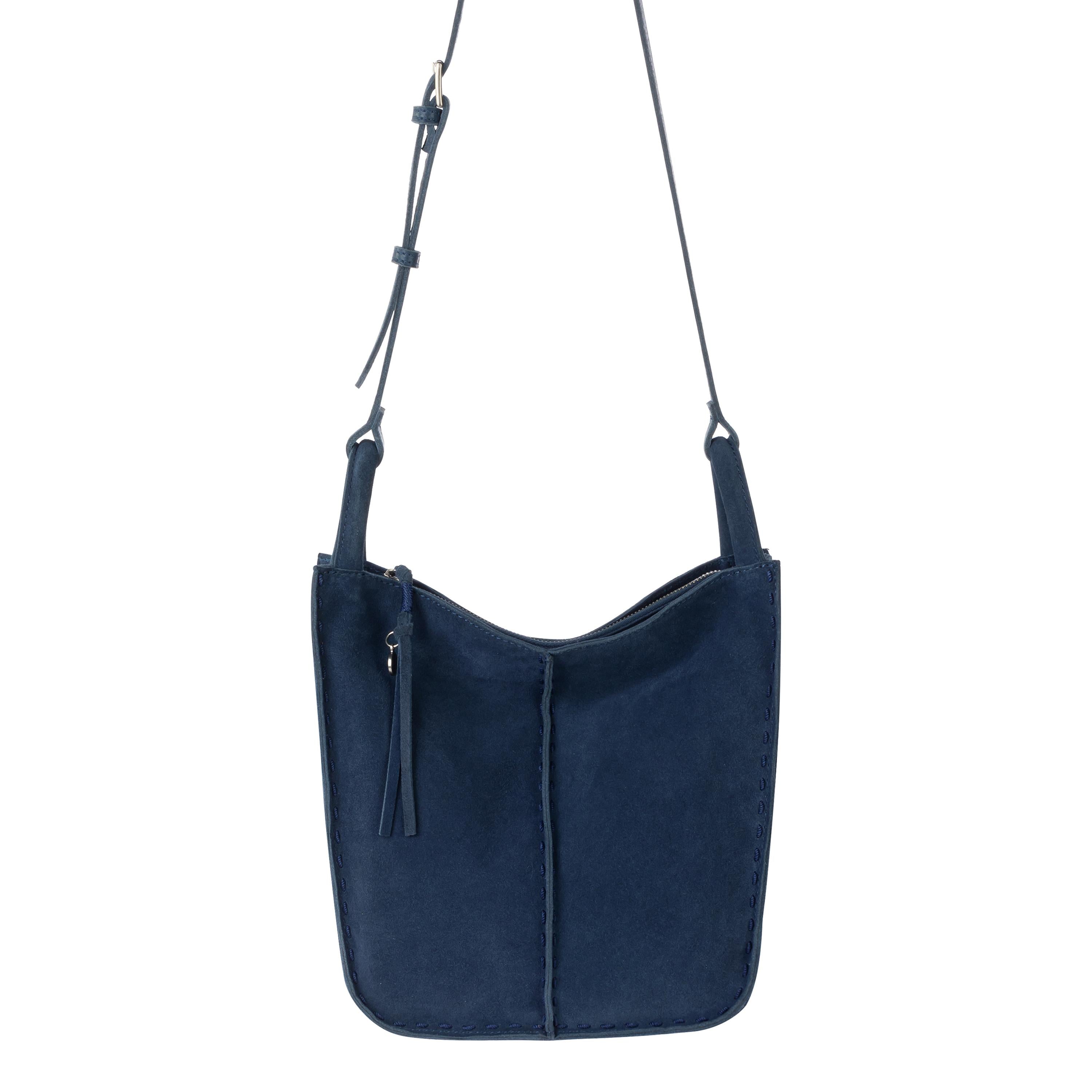 The Sak Los Feliz Crossbody - Leather - Indigo Suede