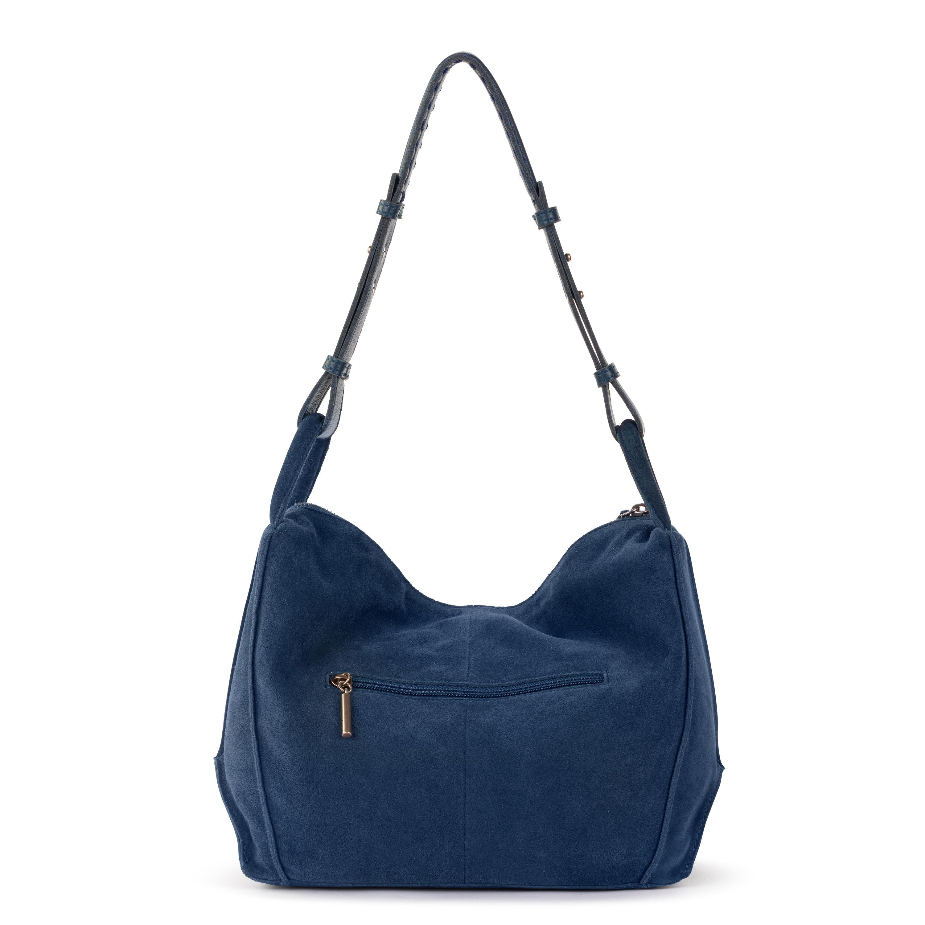 The Sak Los Feliz Hobo - Leather - Indigo Suede