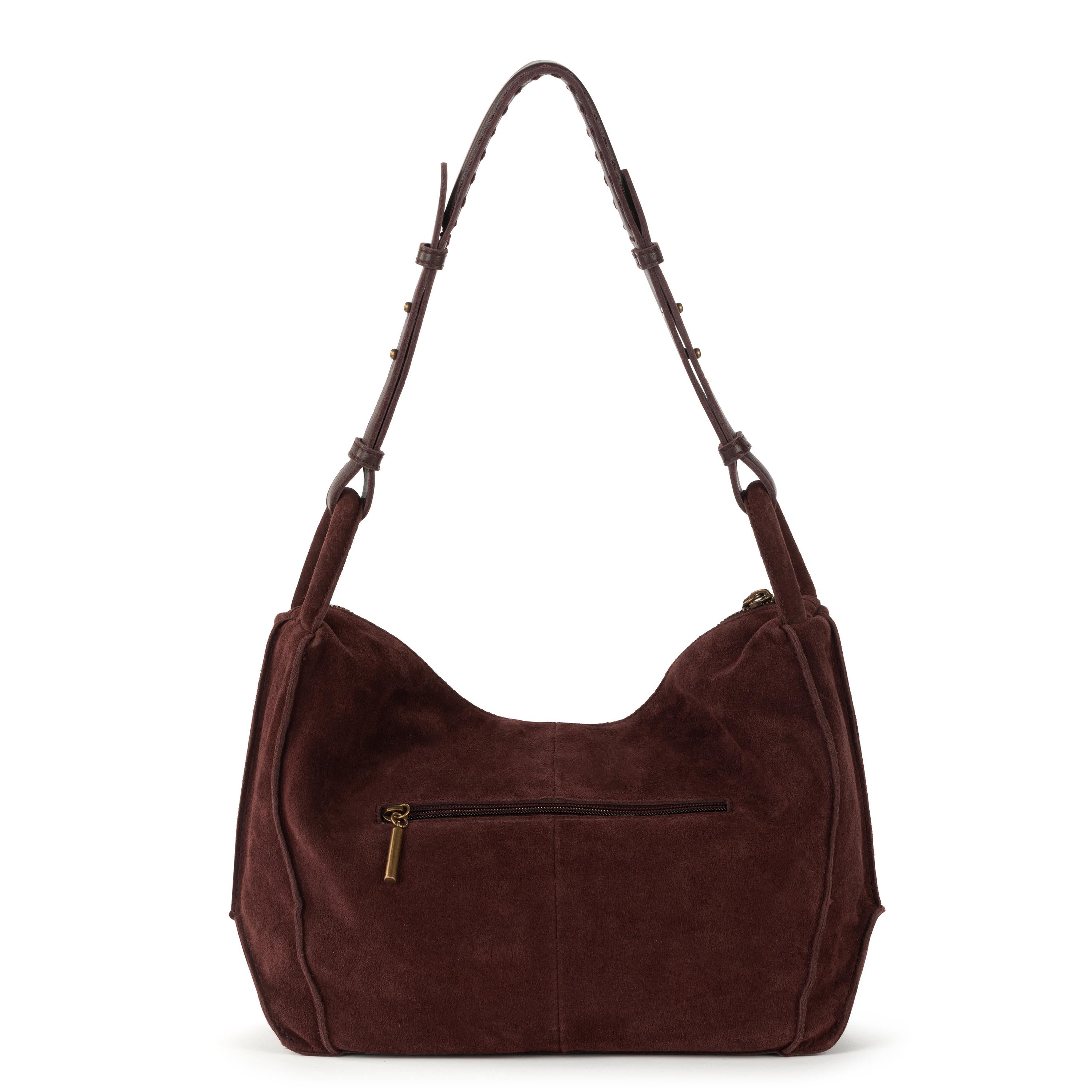 The Sak Los Feliz Hobo - Leather - Mahogany Suede