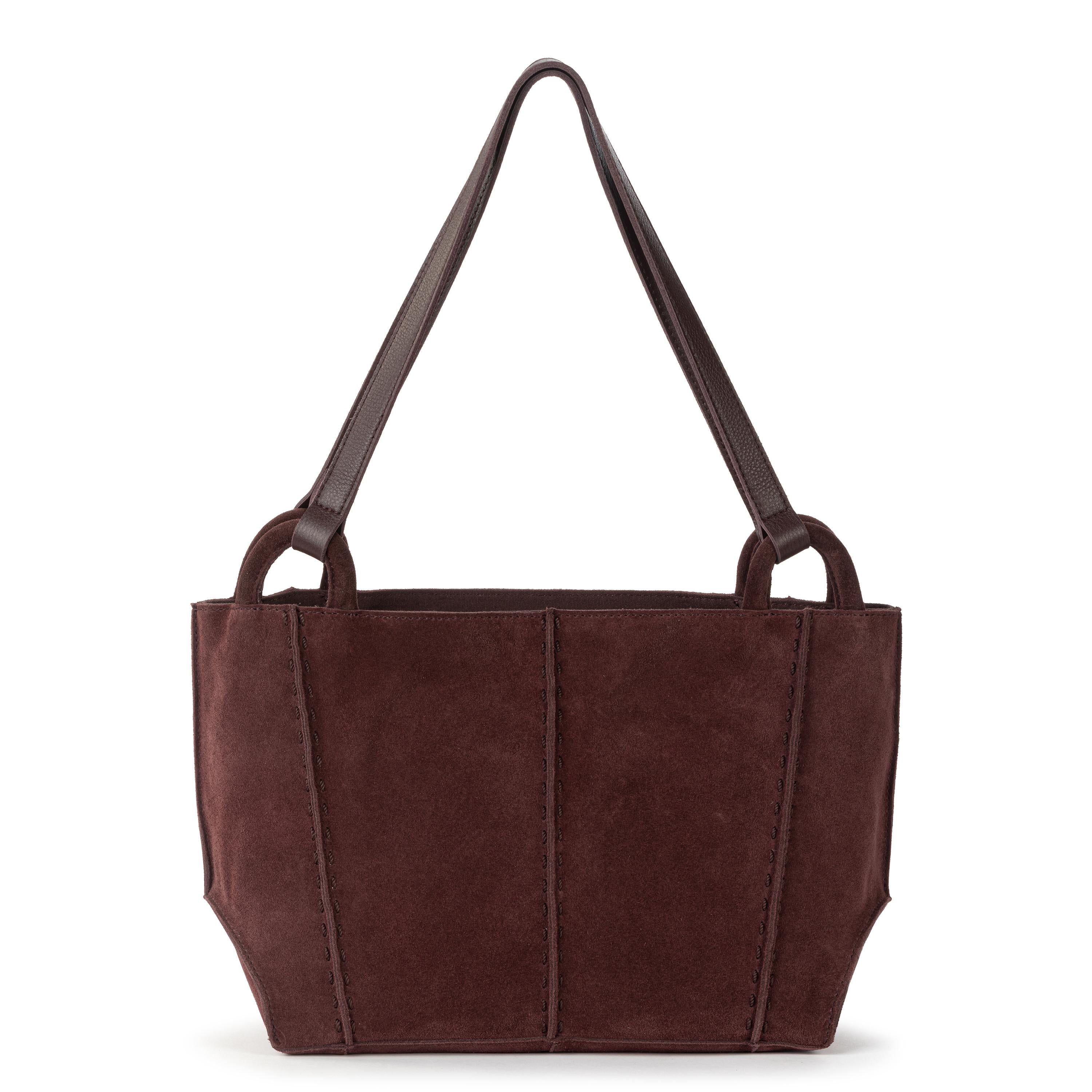 The Sak Los Feliz Satchel - Leather - Mahogany Suede