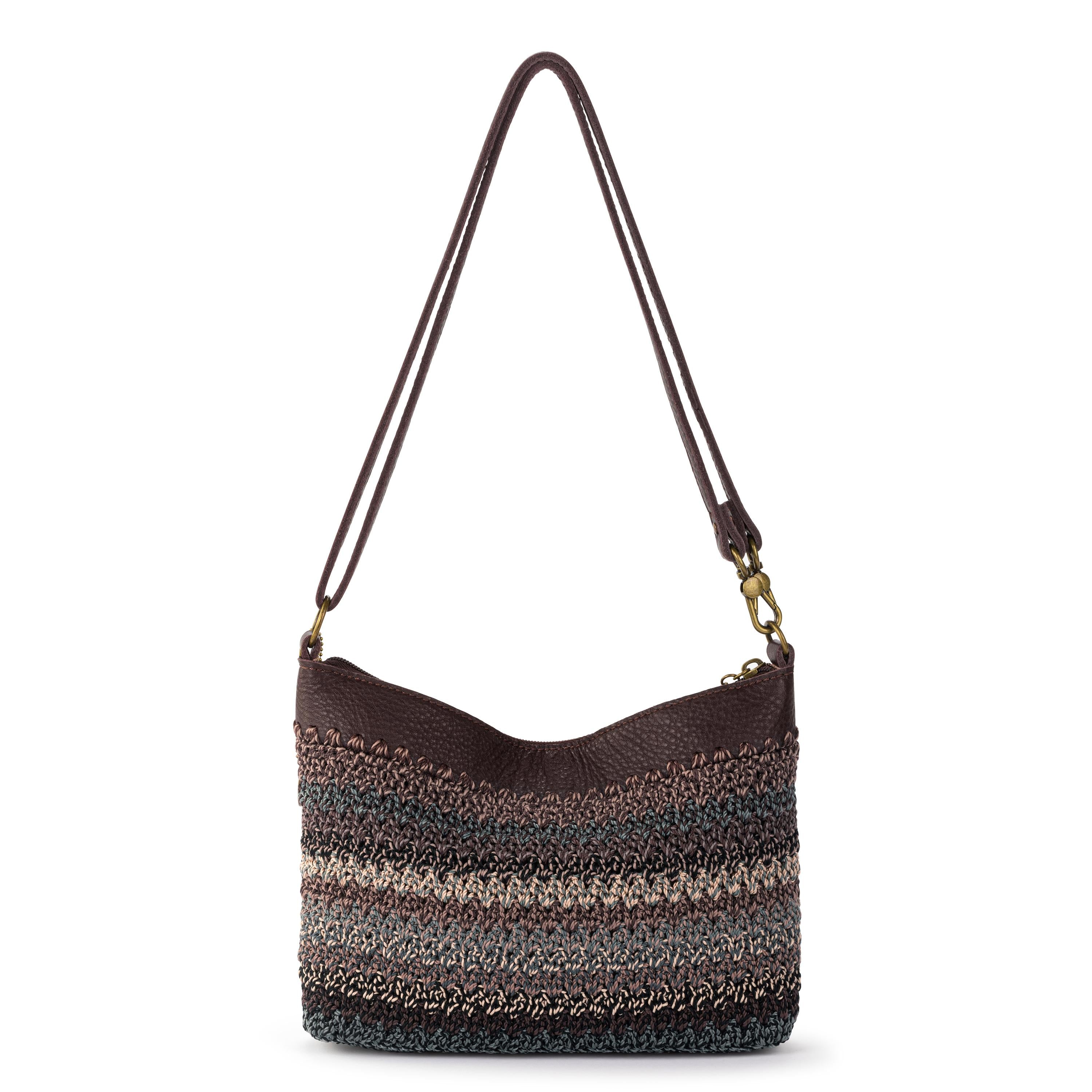 The Sak Lumi Crossbody - Hand Crochet - Aspen Stripe