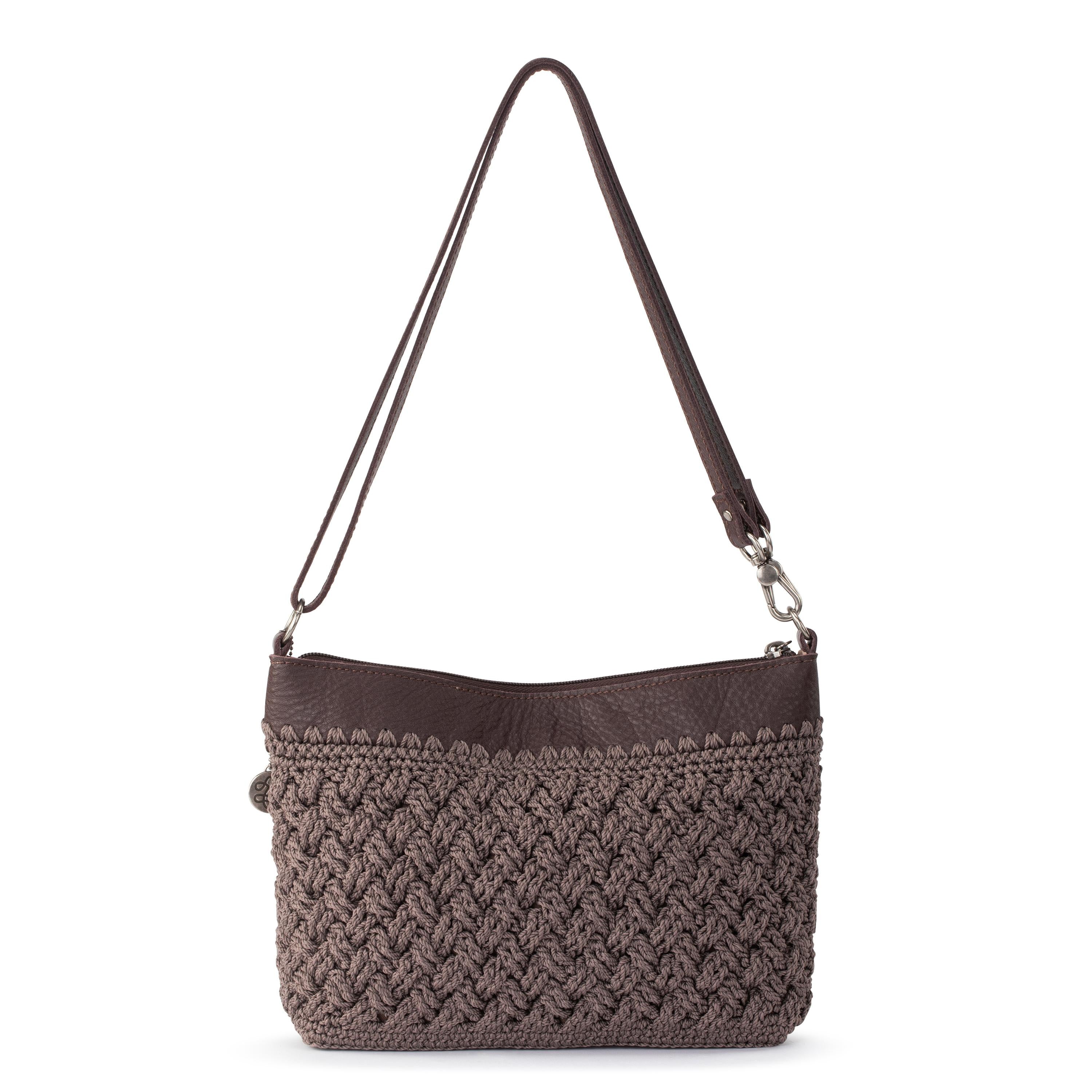 The Sak Lumi Crossbody - Hand Crochet - Mushroom Cozy Weave