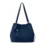 The Sak Melrose Satchel - Leather - Indigo Suede