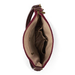 The Sak Sequoia Hobo - Hand Crochet - Black Cherry Cozy Weave