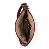 The Sak Sequoia Hobo - Hand Crochet - Black Cherry Cozy Weave