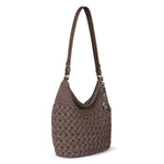 The Sak Sequoia Hobo - Hand Crochet - Mushroom Cozy Weave