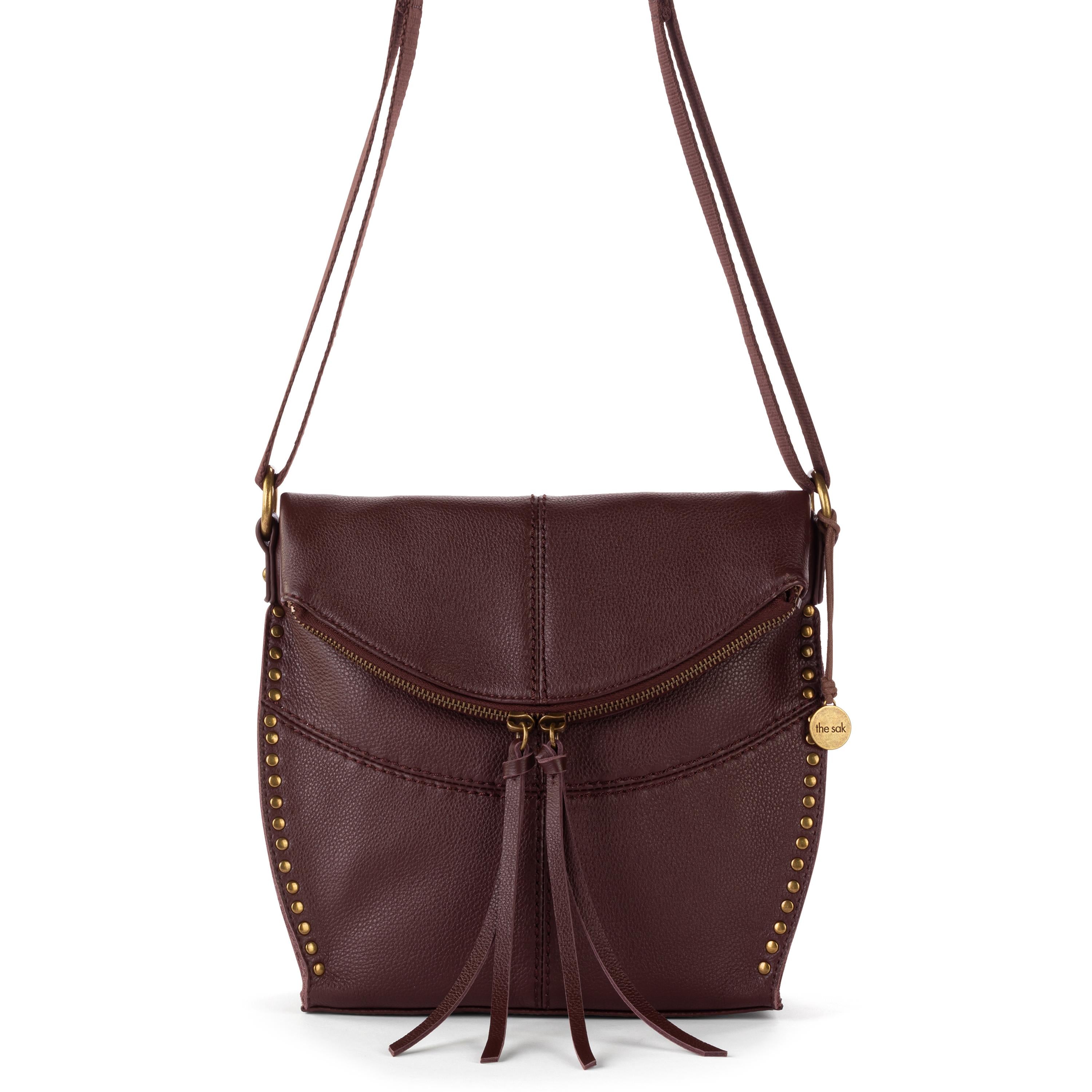 The Sak Silverlake Flap Crossbody - Leather - Mahogany