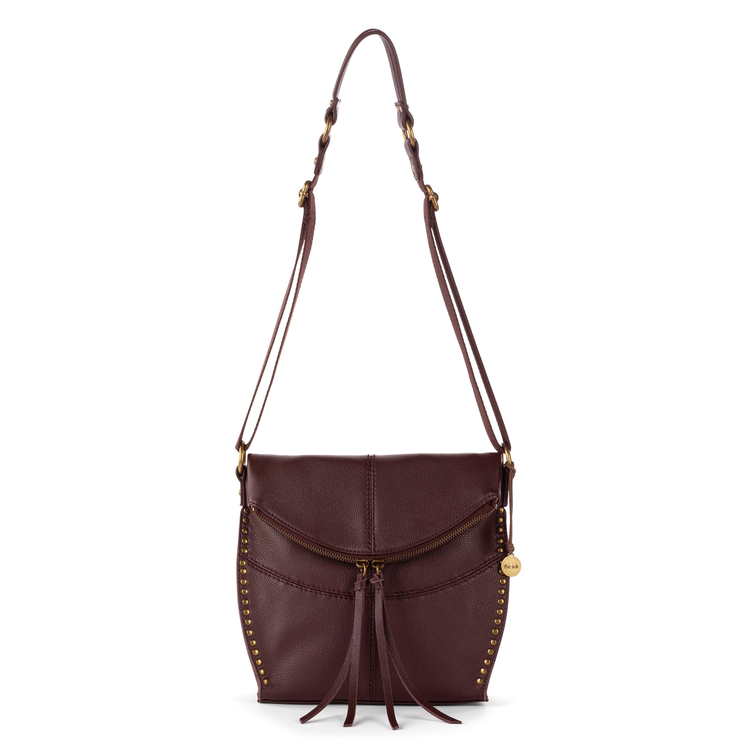 The Sak Silverlake Flap Crossbody - Leather - Mahogany
