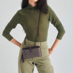 The Sak Iris Smartphone Wallet - Hand Crochet - Mushroom Cozy Weave