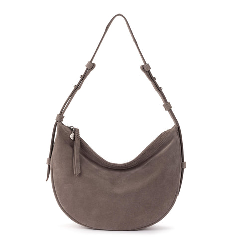The Sak Tess Shoulder Bag - Leather - Mushroom Suede