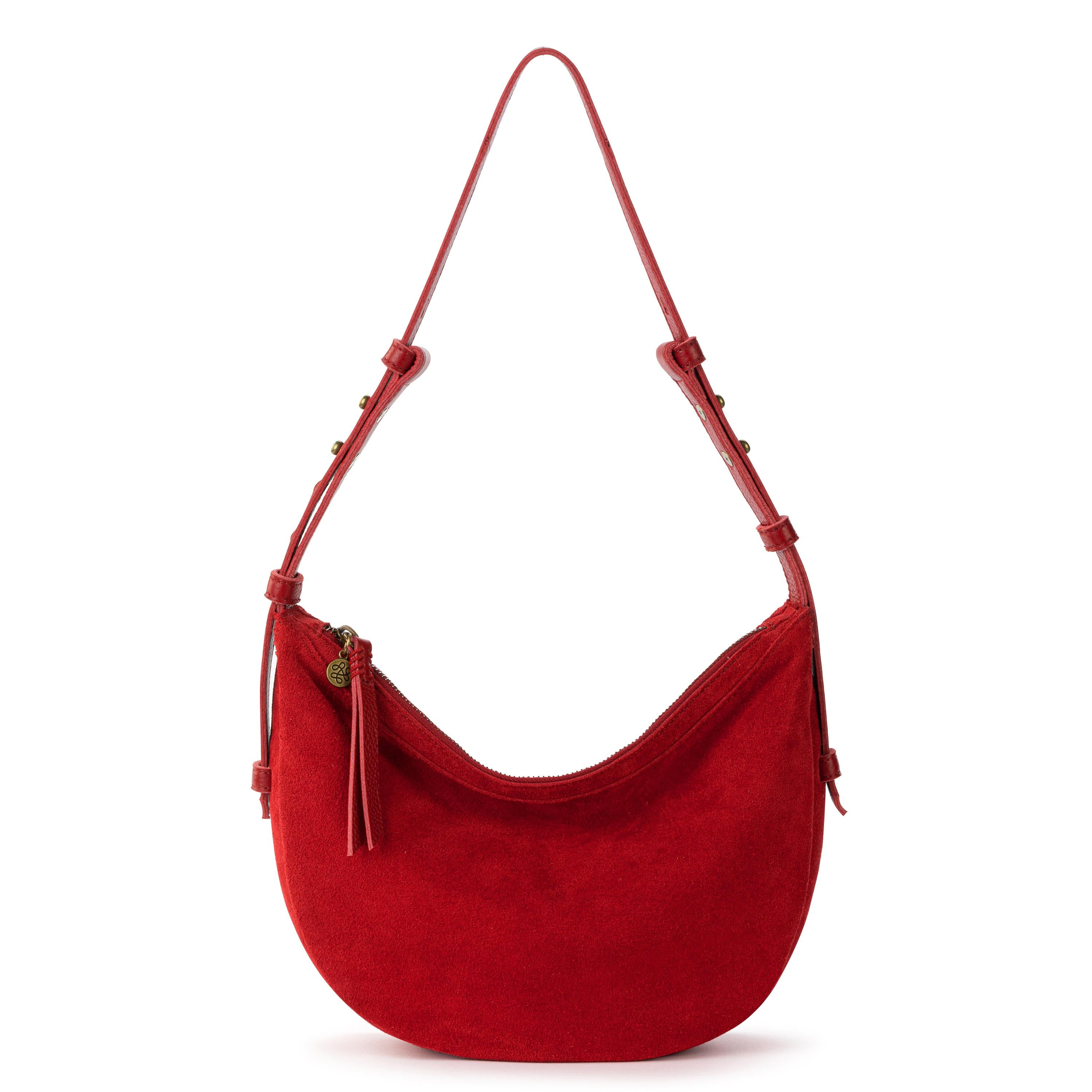 The Sak Tess Shoulder Bag - Leather - Scarlet Suede