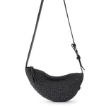 The Sak Tess Sling - Hand Crochet - Black Static