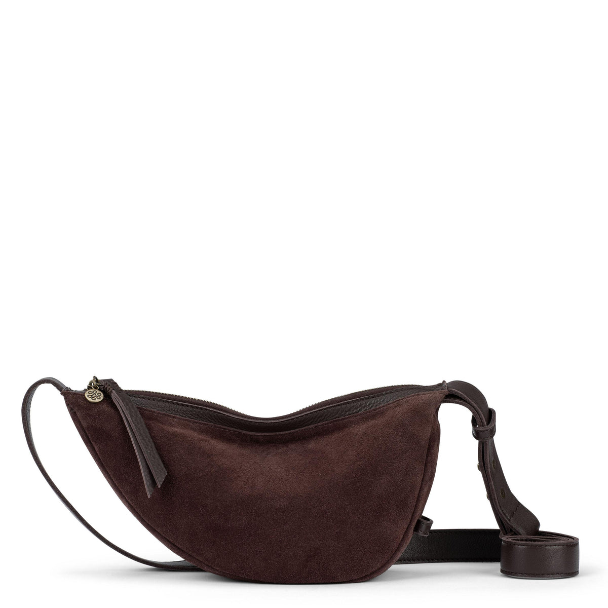The Sak Tess Sling in Mahogany Suede