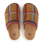 The Sak Bolinas Clog - Leather - Cedar Multi Patch