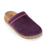 The Sak Bolinas Lug Sole Clog - Leather - Aubergine Seminyak