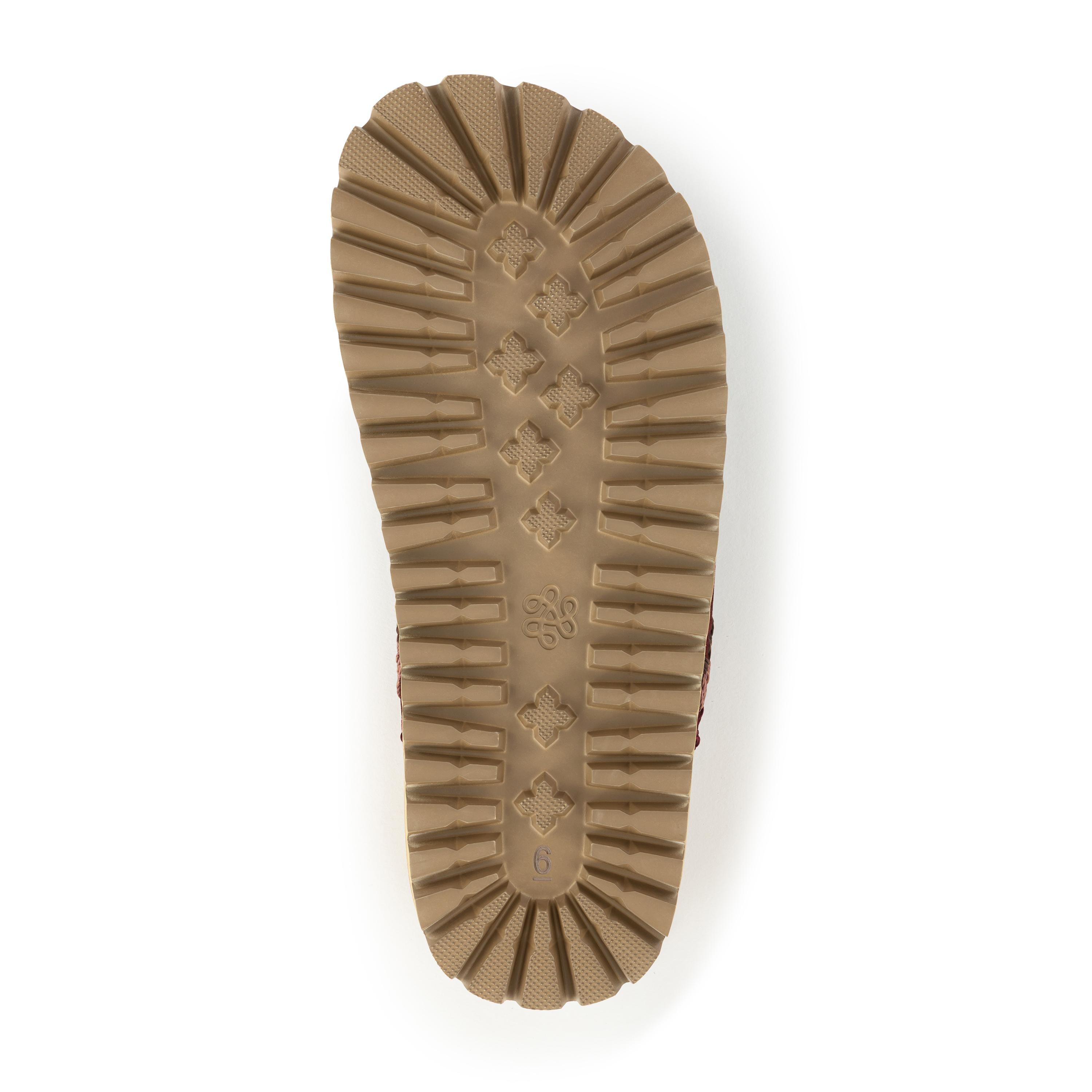 The Sak Bolinas Lug Sole Clog - Leather - Black Cherry Seminyak