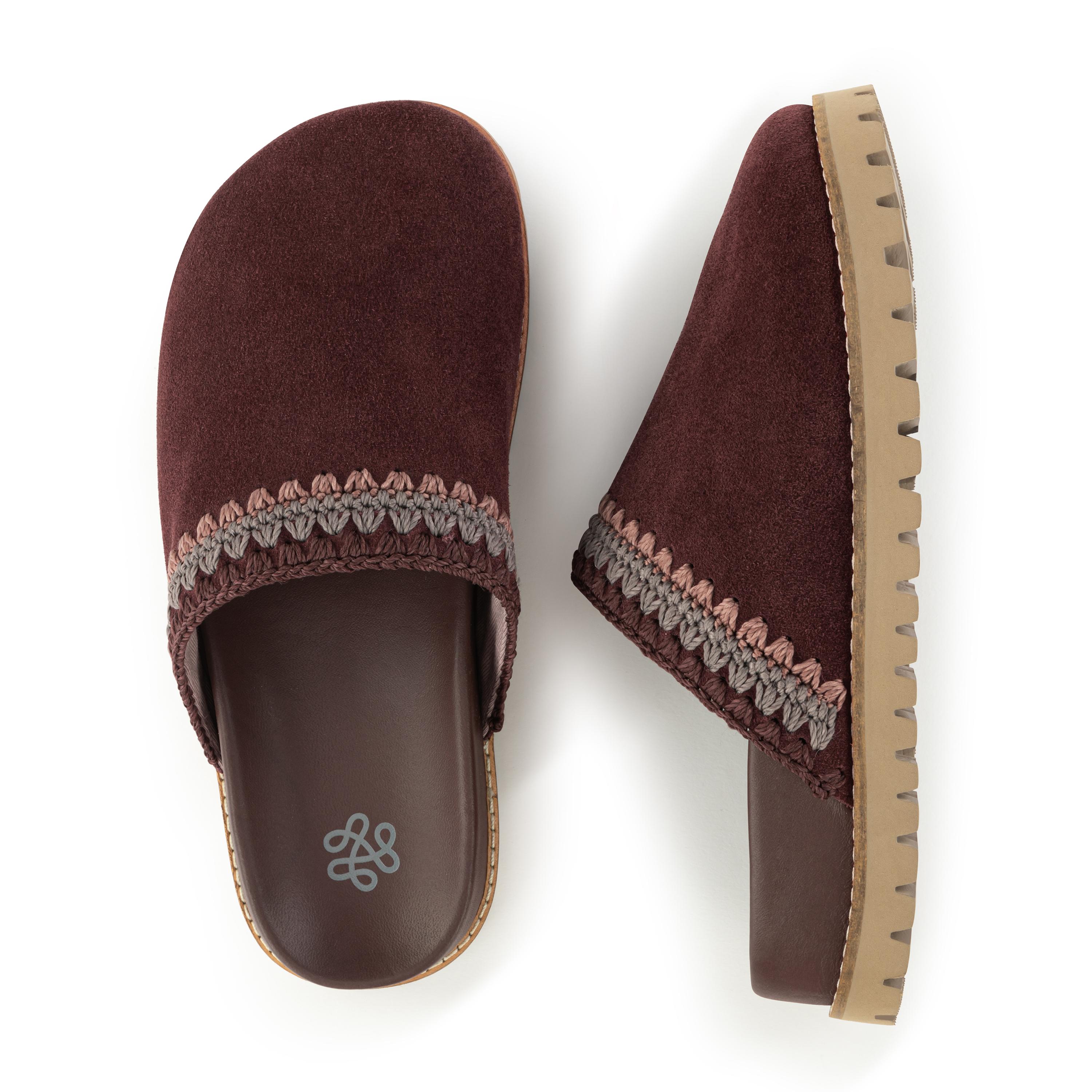 The Sak Bolinas Lug Sole Clog - Leather - Mahogany Seminyak