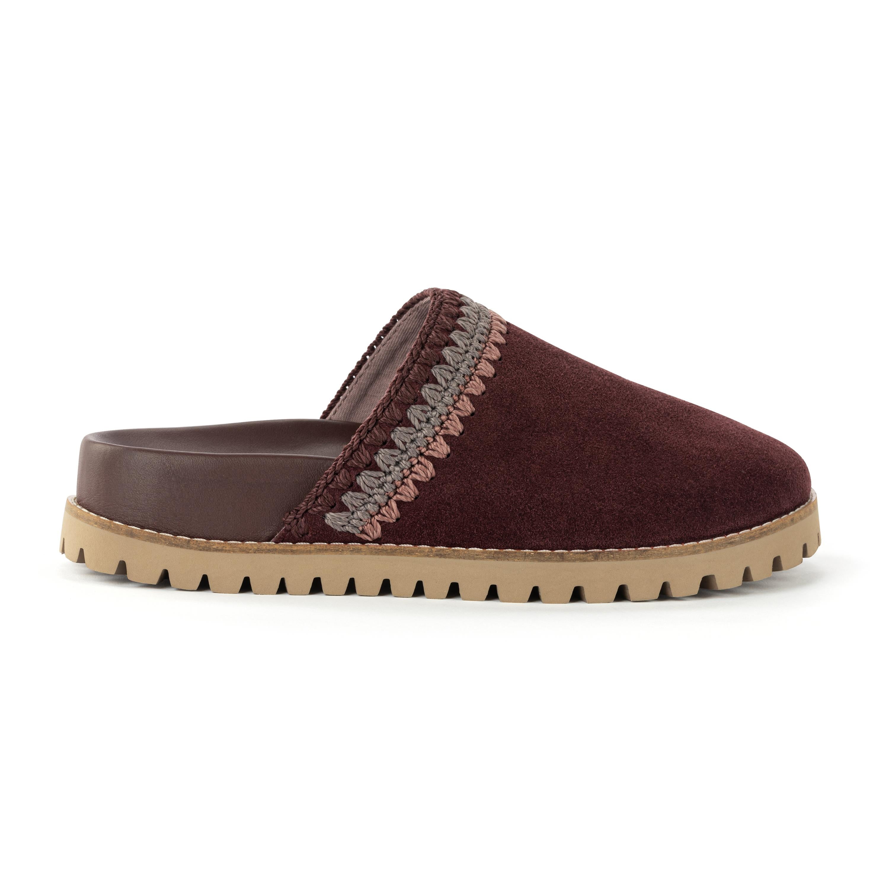 The Sak Bolinas Lug Sole Clog - Leather - Mahogany Seminyak