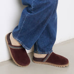 The Sak Bolinas Lug Sole Clog - Leather - Mahogany Seminyak