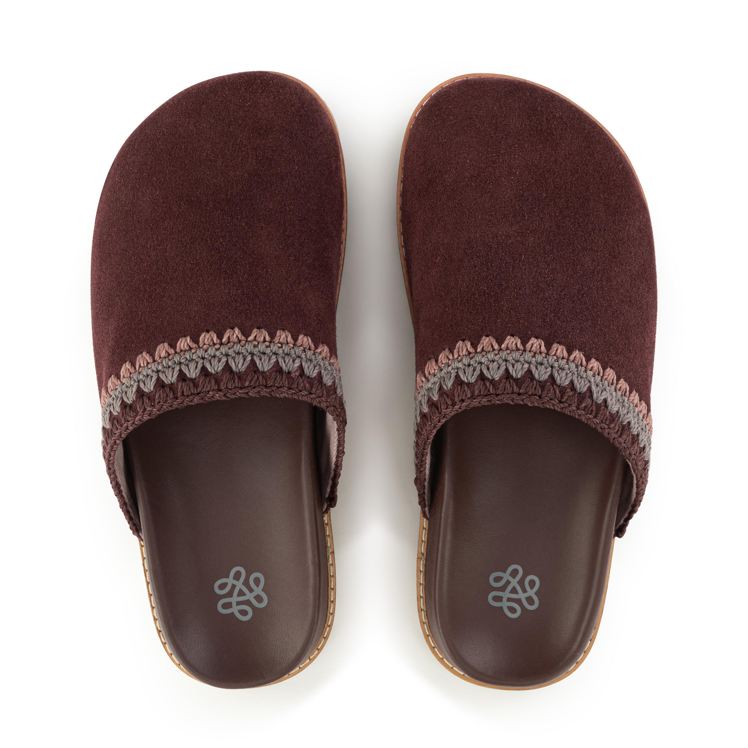 The Sak Bolinas Lug Sole Clog - Leather - Mahogany Seminyak